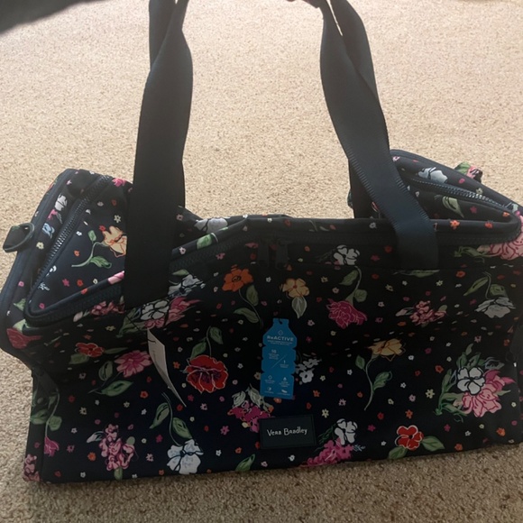 Vera Bradley Women's Recycled Lighten Up Reactive Travel Duffle Bag - Picture 2 of 5